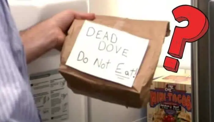 dead dove do not eat package