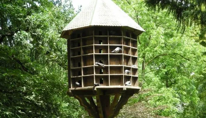 large woodern dovecote